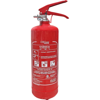 GAŚNICA PROSZKOWA 2 KG BX-GP-2XABC