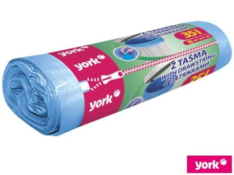 WORKI NA ŚMIECI 35L / 15 SZT WORKI NA ŚMIECI 35L / 15 SZT