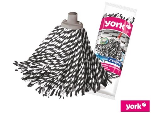KOŃCÓWKA MOP BAWEŁNA ZEBRA KOŃCÓWKA MOP BAWEŁNA ZEBRA