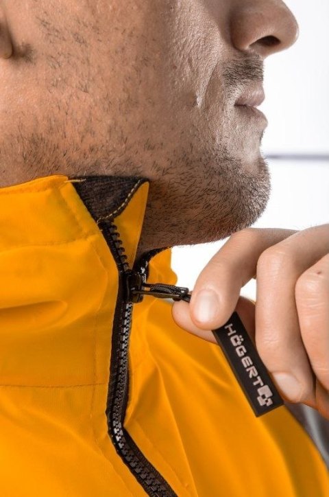 Kurtka ostrzegawcza ocieplana HOEGERT LEDA z kapturem rozmiar XXL Kurtka ostrzegawcza ocieplana HOEGERT LEDA z kapturem rozmiar XXL