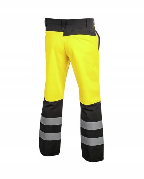 Spodnie ostrzegawcze softshel HOEGERT rozmiar XL Spodnie ostrzegawcze softshel HOEGERT rozmiar XL