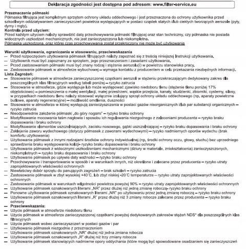 Maska P3 FFP3 antywirusowa wielorazowa POLSKA Maska P3 FFP3 antywirusowa wielorazowa POLSKA
