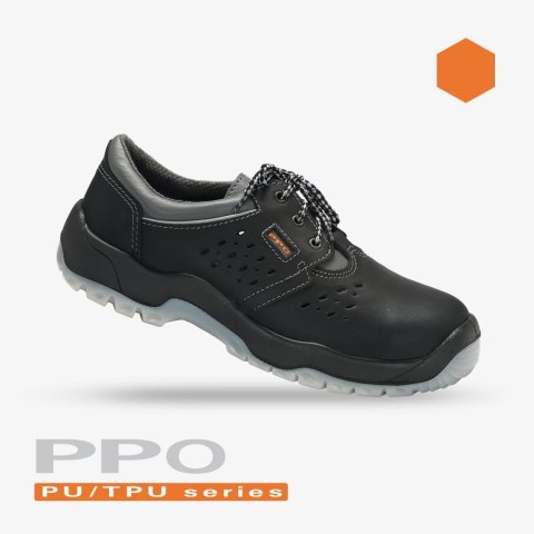 Buty, obuwie półbuty ochronne S1 wzór 0391 PPO Strzelce Opolskie r.42 Buty, obuwie półbuty ochronne S1 wzór 0391 PPO Strzelce Opolskie r.42