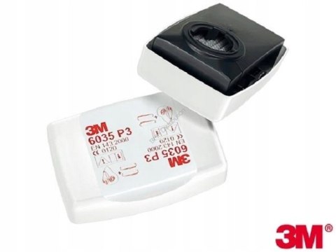 Filtr przeciwpyłowy P3 3M 6035 komplet 2 sztuki ORYGINAŁ