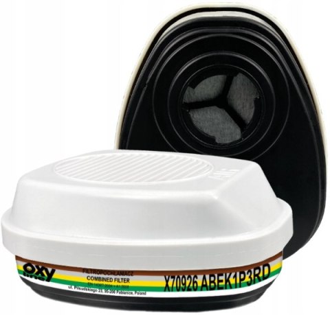 Filtropochłaniacz wielogazowy OxyPro X70926 ABEK1 P3 R D, bagnet Filtropochłaniacz wielogazowy OxyPro X70926 ABEK1 P3 R D, bagnet
