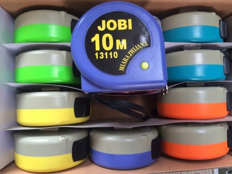 MIARA ZWIJANA JOBI 13110 HOTCOLOR 10 M szerokość taśmy 25 mm